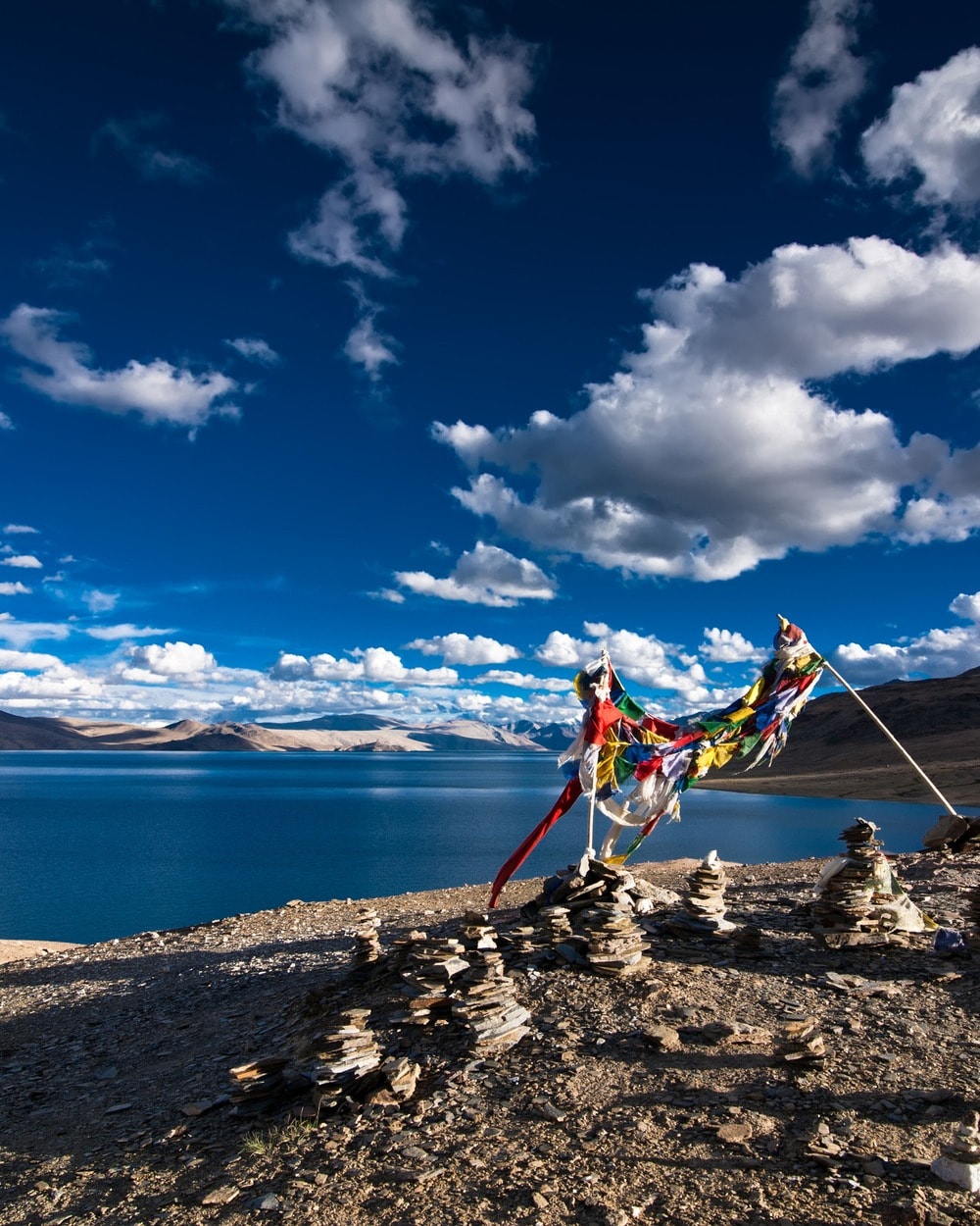 Tso Moriri Lake - Remote alpine serenity.