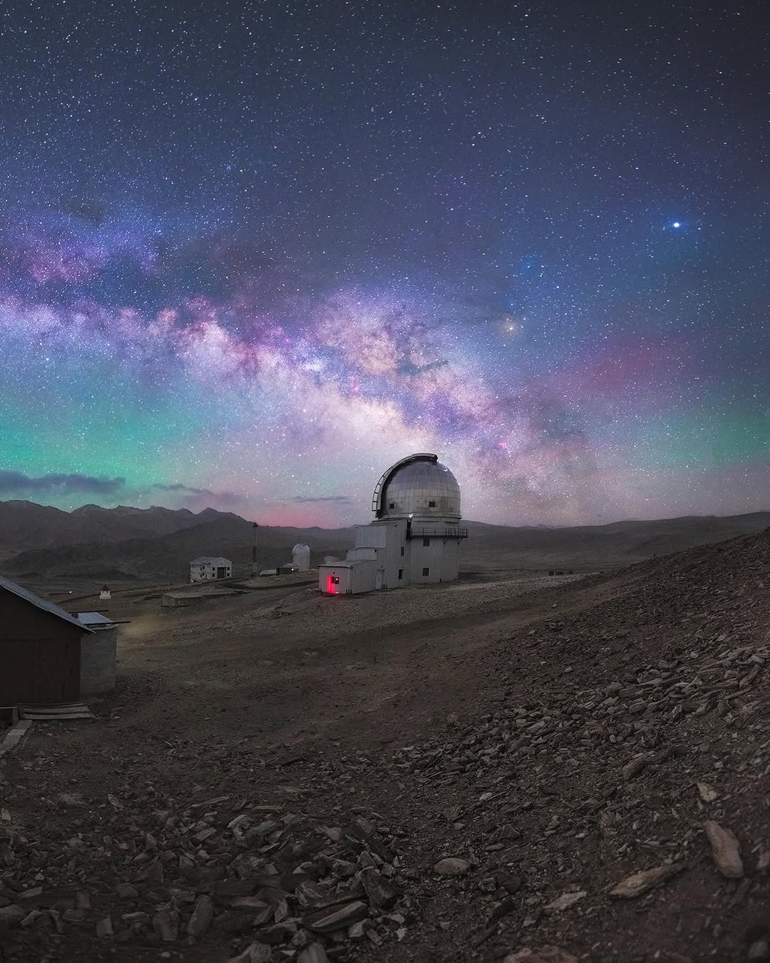 Hanle - Stargazing in the high Himalayas.