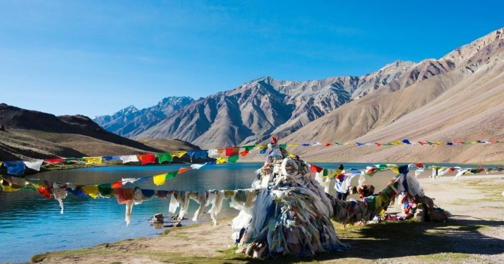 Trekking in the mountains of Spiti Valley